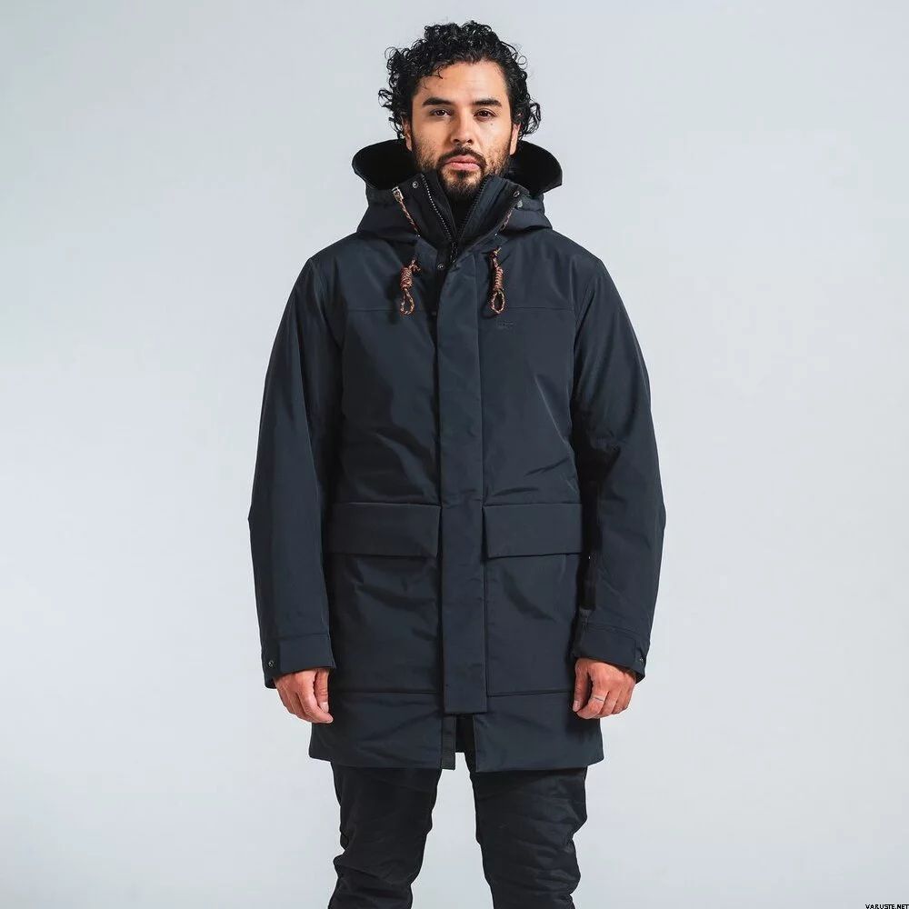 ヴァーグクレイダー M CITY PARKA black ストックホルム シティ パーカ 透湿 防水 2レイヤー トレッキング 登山 ハイキング 保温
