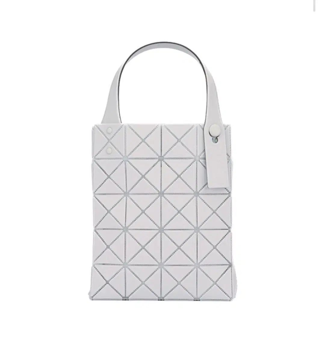 BAO ISSEY MIYAKE バオバオイッセイミヤケ プリズム PLUS ミニ トートバッグ ライトグレー
