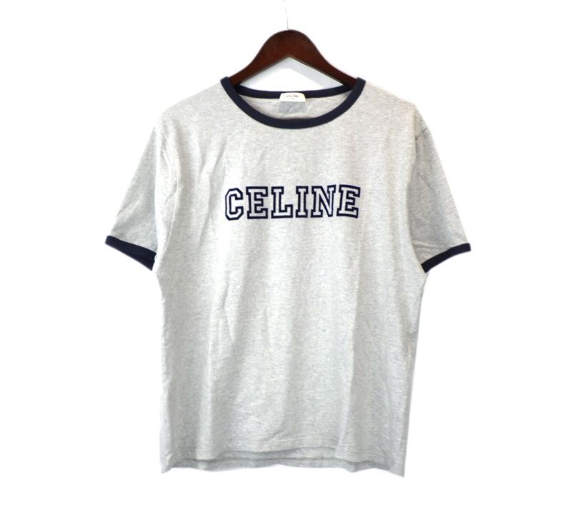 CELINE　Tシャツ セリーヌ CELINE 【 RX04G865W 08BX 】 フロント ロゴ コットン