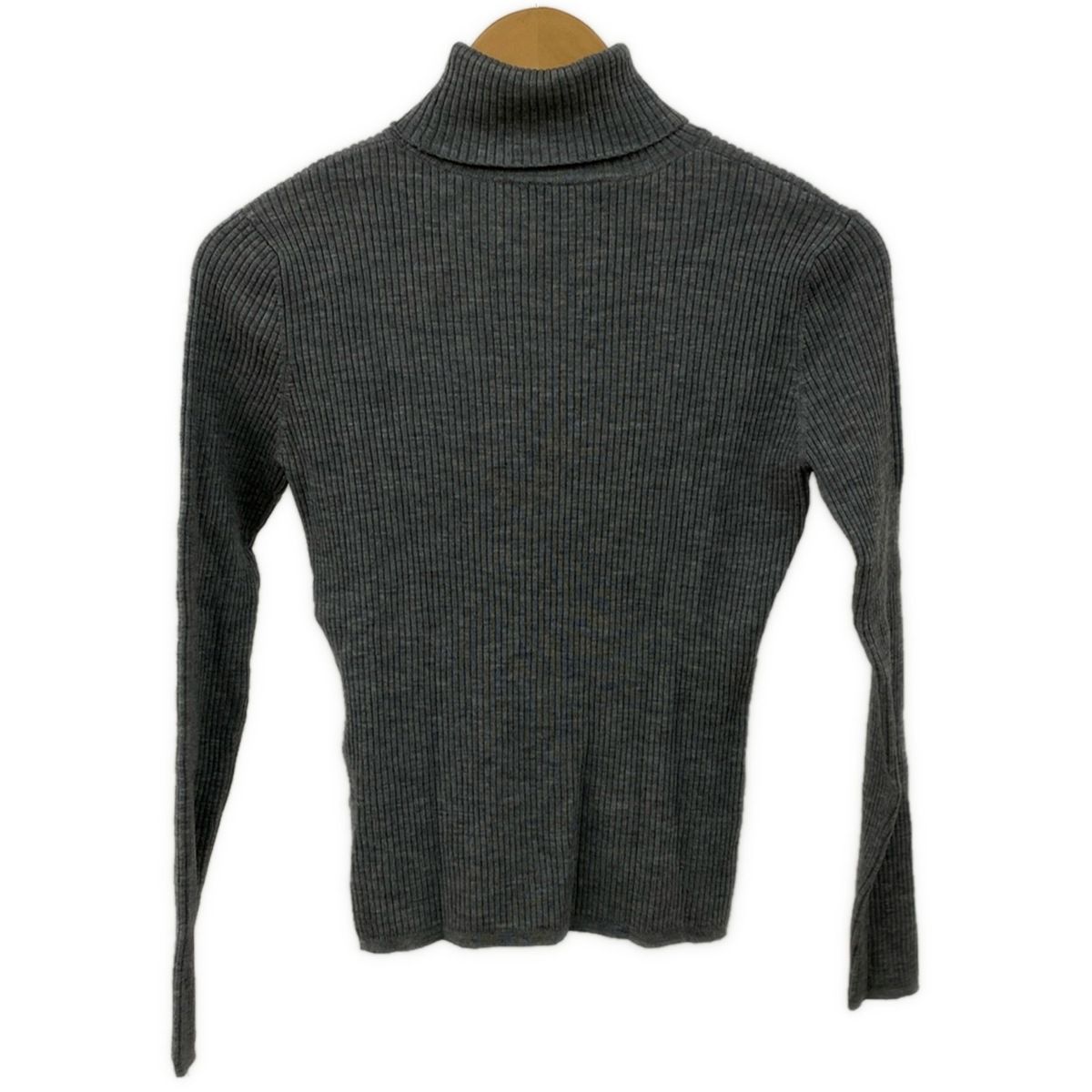 フリル付きタートルネックニット | エムズグレイシー M'S GRACY 18SS