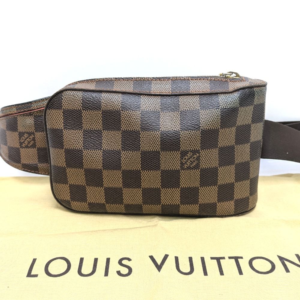 Dz 808881 ルイ ヴィトン ウエストバッグ ジェロニモス ダミエ N 51994 メンズ LOUIS VUITTON