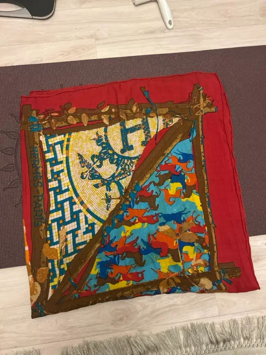 エルメス カシミア スカーフ兼ショール