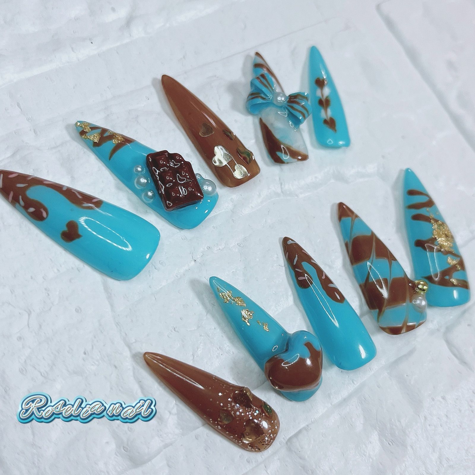 オーダーNO.24】チョコミント・バレンタイン・チョコレート・スイーツ