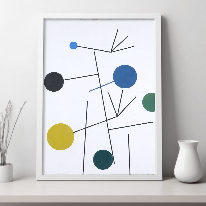 ゾフィー・トイバー＝アルプ Untitled 1932 フレーム付ポスター ゾフィー・トイバー＝アルプ Untitled 1932 フレーム付ポスター