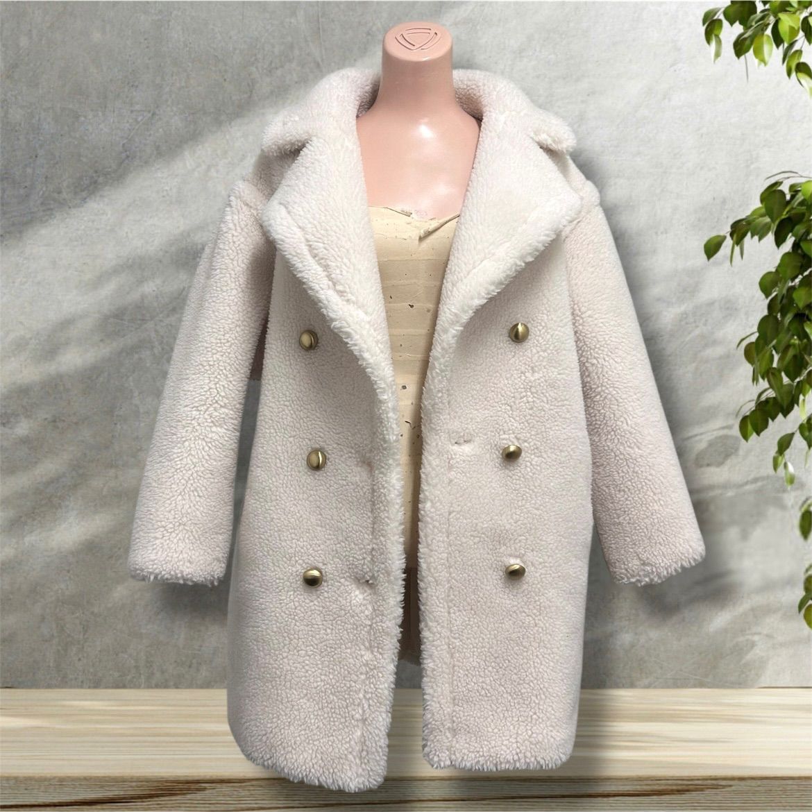 即完売商品【美品】 allureville アルアバイル ウールMIXボアPコート