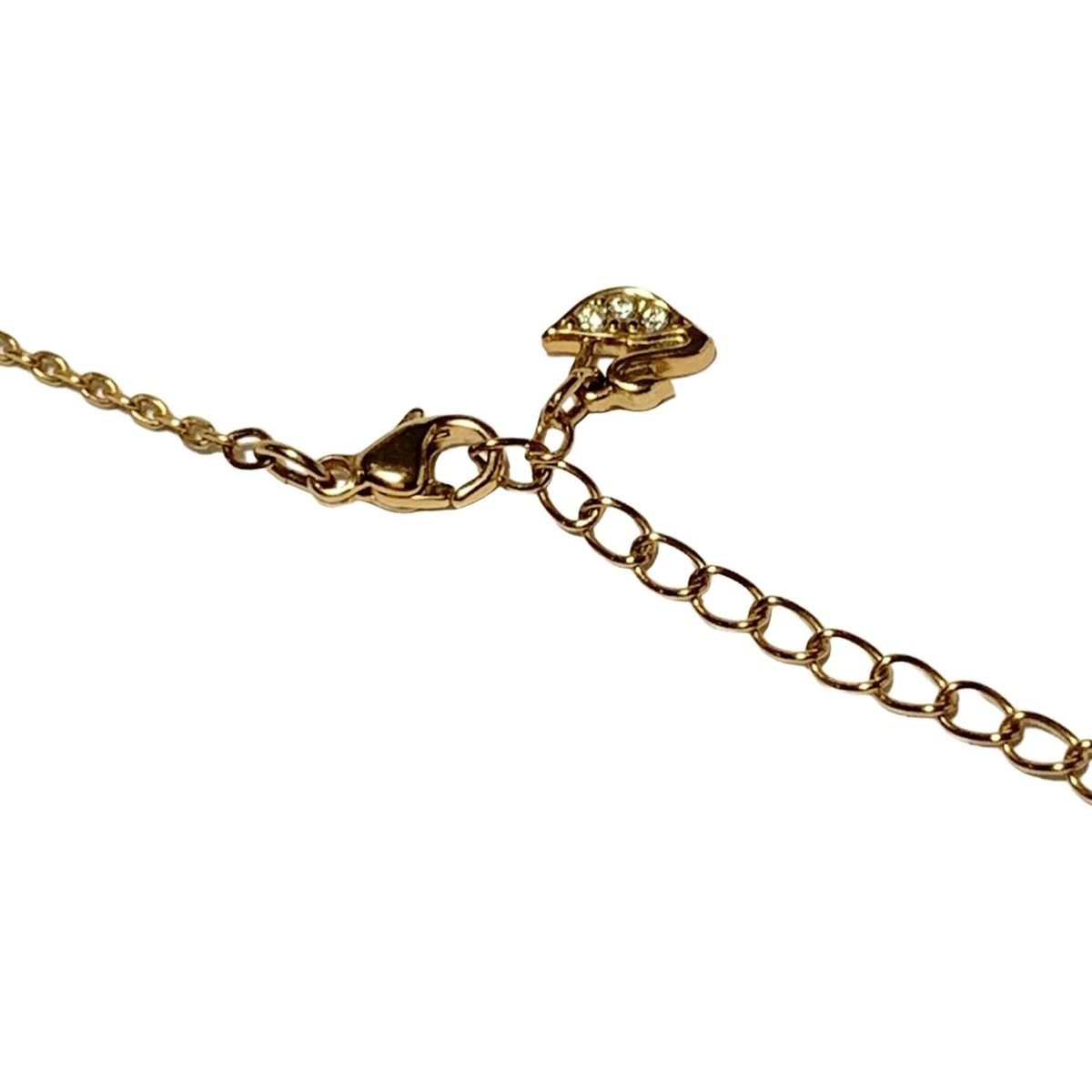  SWAROVSKI スワロフスキー ネックレス ピンクゴールド×クリア ネックレス アクセサリー