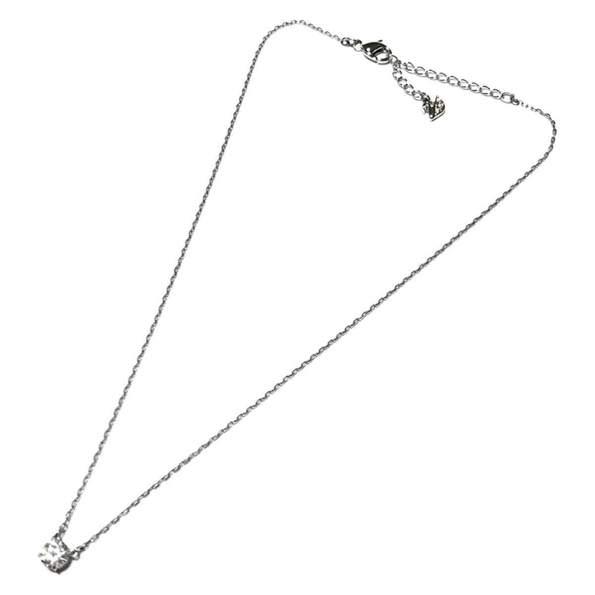 SWAROVSKI スワロフスキー ネックレス シルバー×クリア