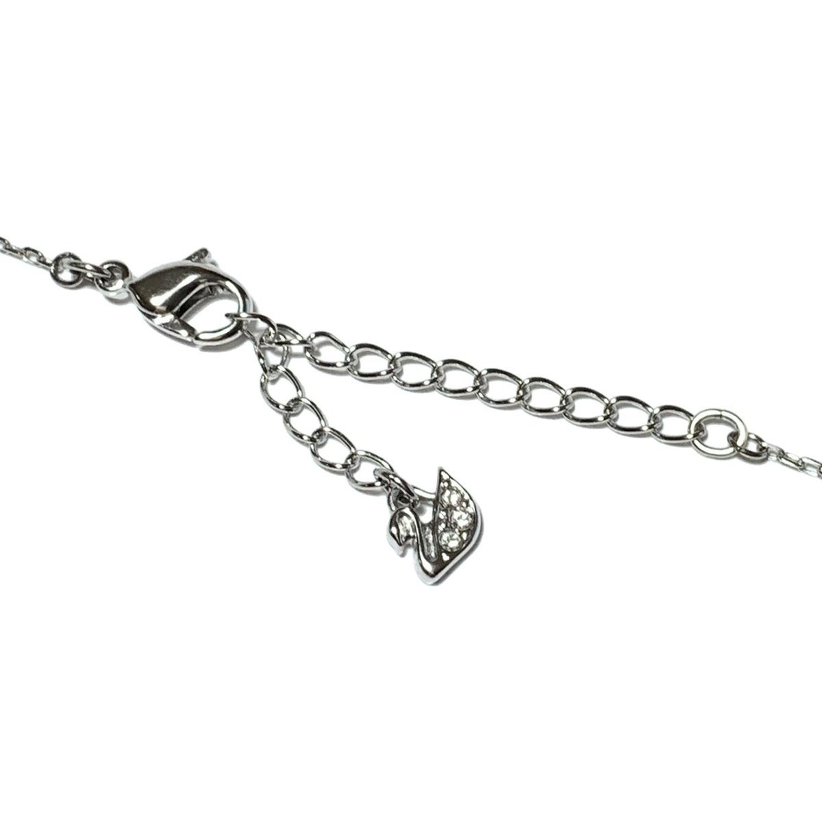 ネックレス シルバー×クリア