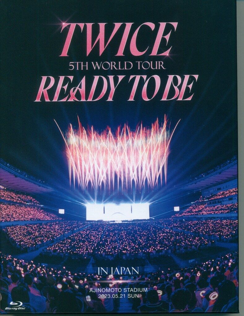 TWICE Blu-ray初回限定盤 READY TO BE IN JAPAN - メルカリ