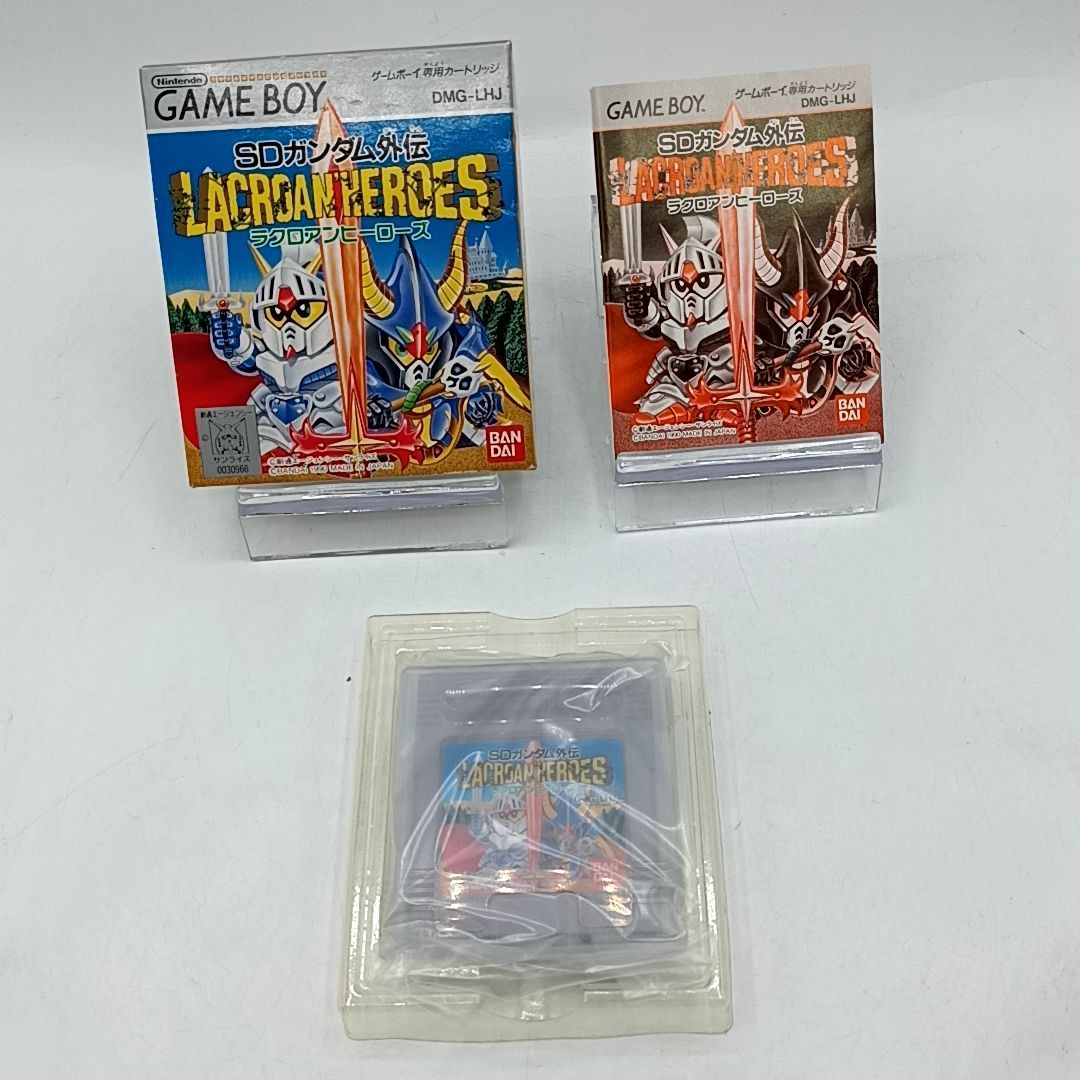 ゲームボーイソフト SDガンダム ラクロアンヒーローズ【箱・説明書あり】 ゲームボーイソフト】「SDガンダム外伝 ラクロアンヒーローズ」 動作