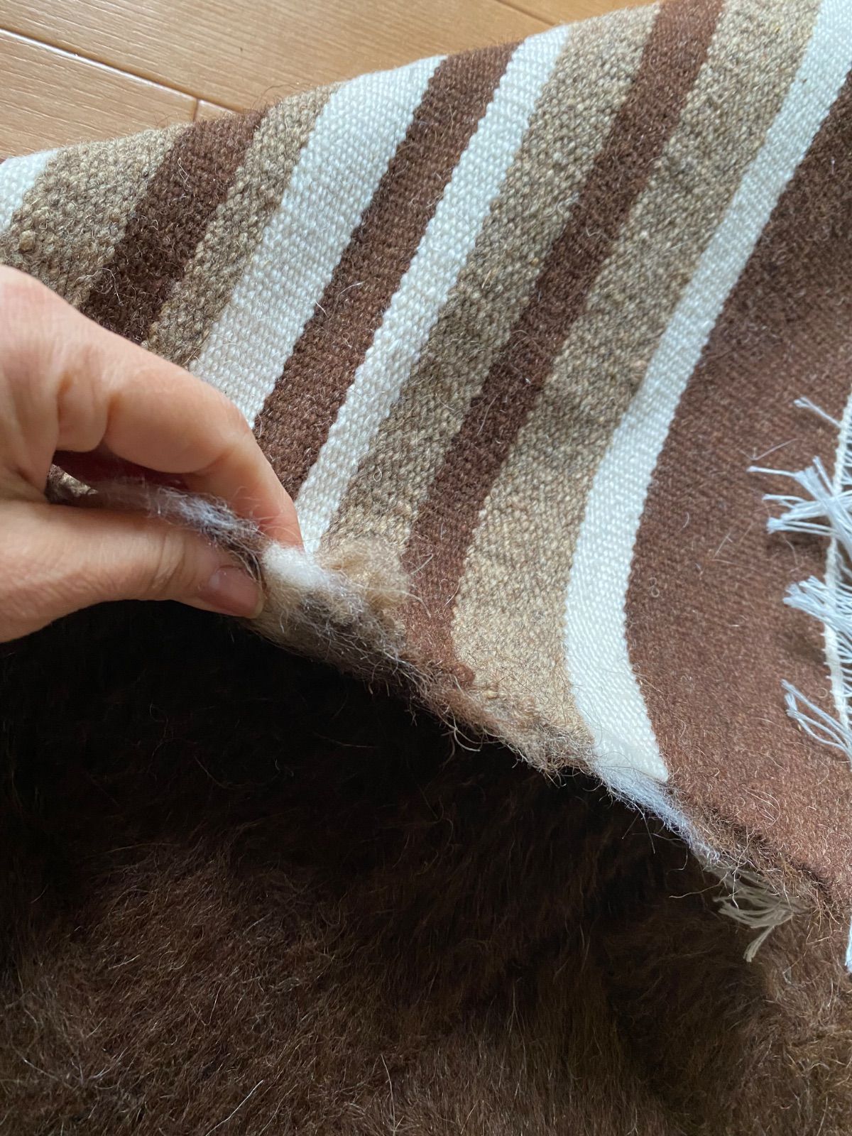 オールド　シイルトバッタニエ トルコ産 シールトバッターニエ】手織りブランケット-Siirt Battaniye