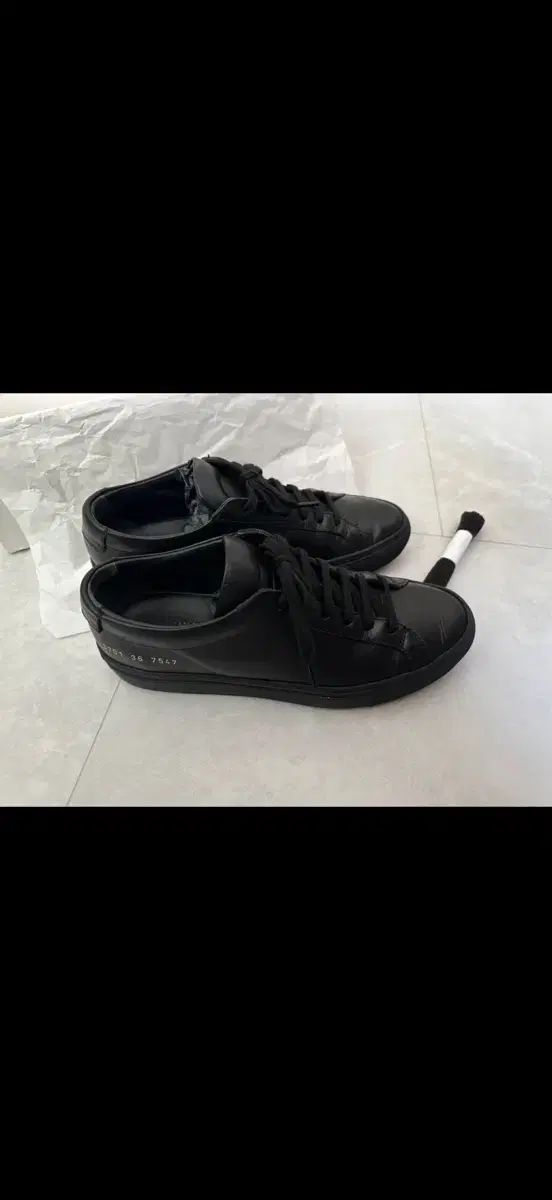 COMMON PROJECTS アキレス ロー ブラック スニーカー - メルカリ