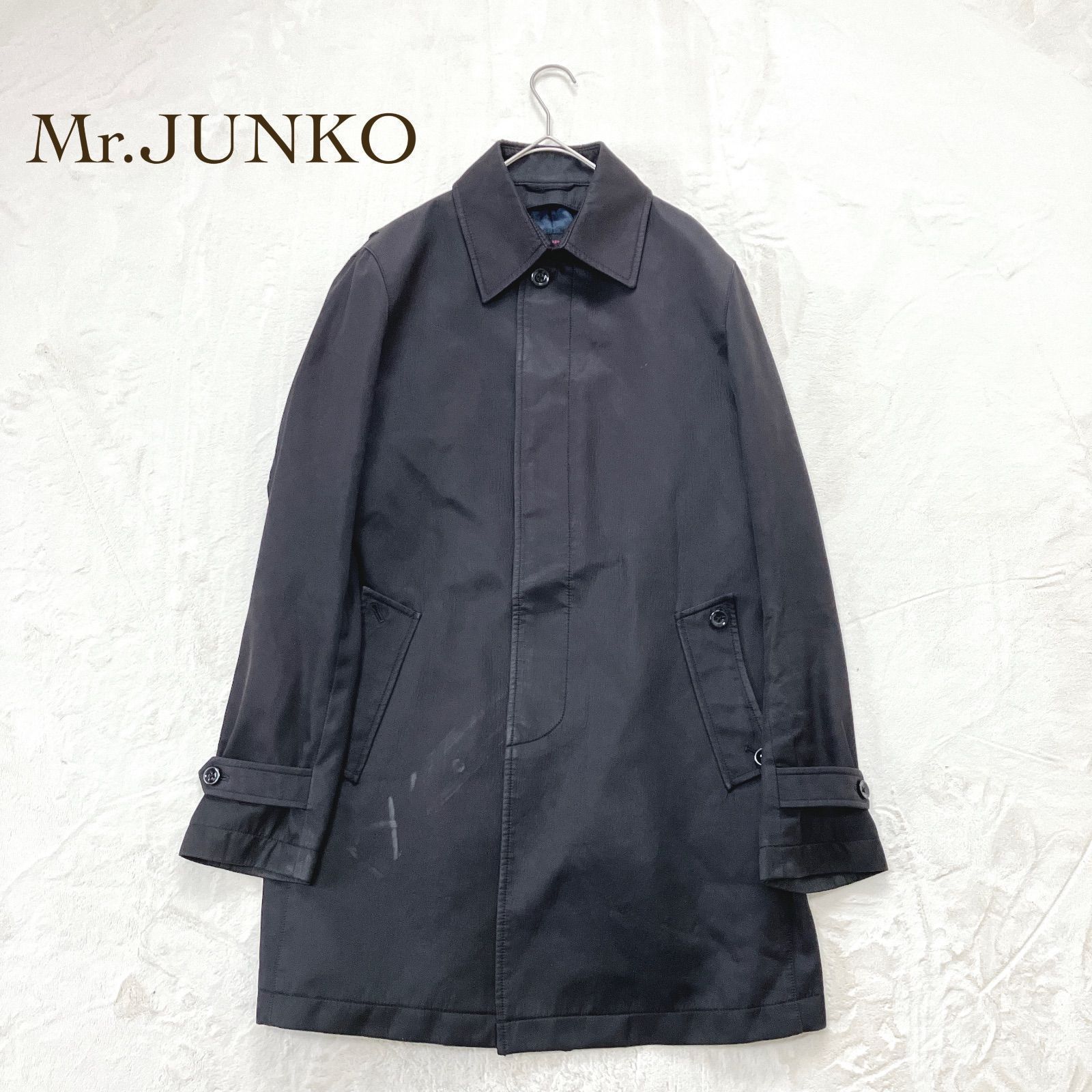 美品】Mr.JUNKO ステンカラー Super100's 黒 3XL C*a様 Mr. JUNKO ステン