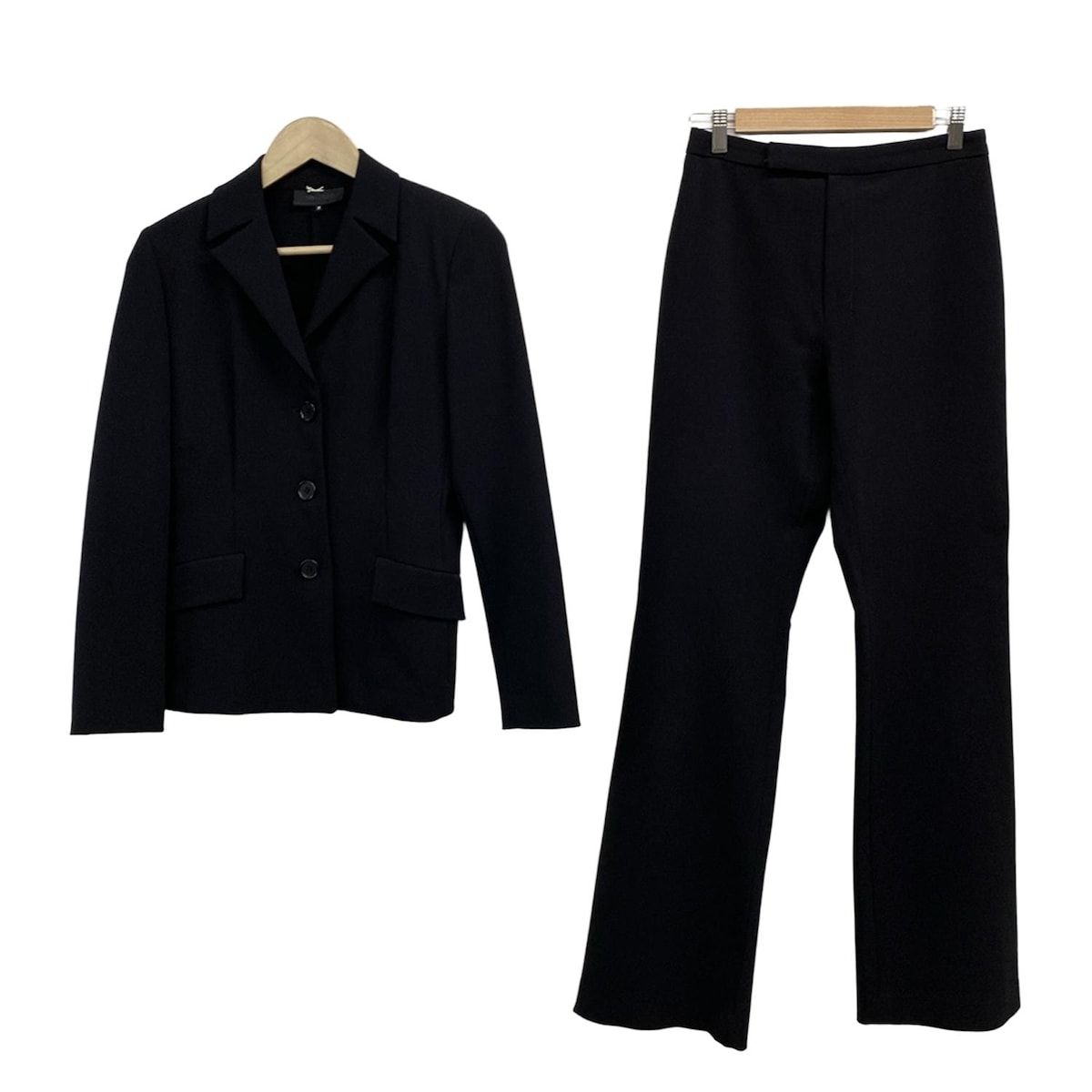 UNTITLED アンタイトル レディースパンツスーツ レディース - 黒 肩パッド