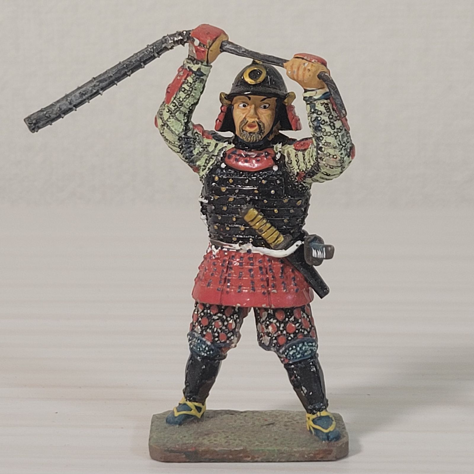 デルプラド 戦国覇王 No.31 金棒武者 フィギュア 歴史を変えた戦国武将