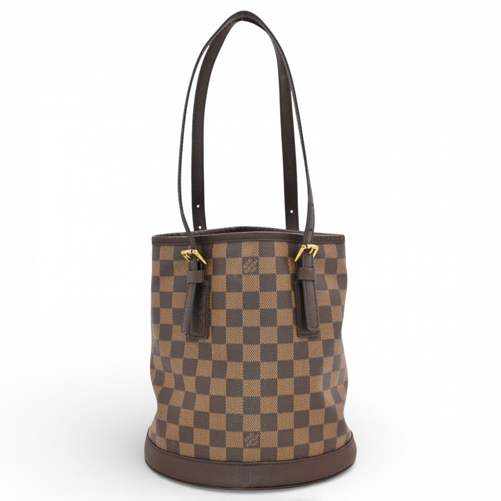 ルイヴィトン ダミエ マレ バケツ型 ショルダーバッグ Bランク lv 5537 df