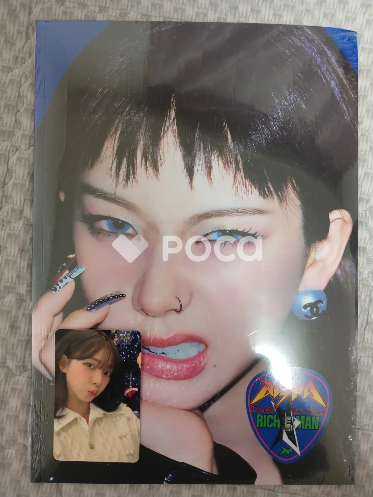 aespa RICH MAN カリナ ラキドロ トレカ aespa カリナ Rich Man APPLEMUSIC ラキドロ - メルカリ