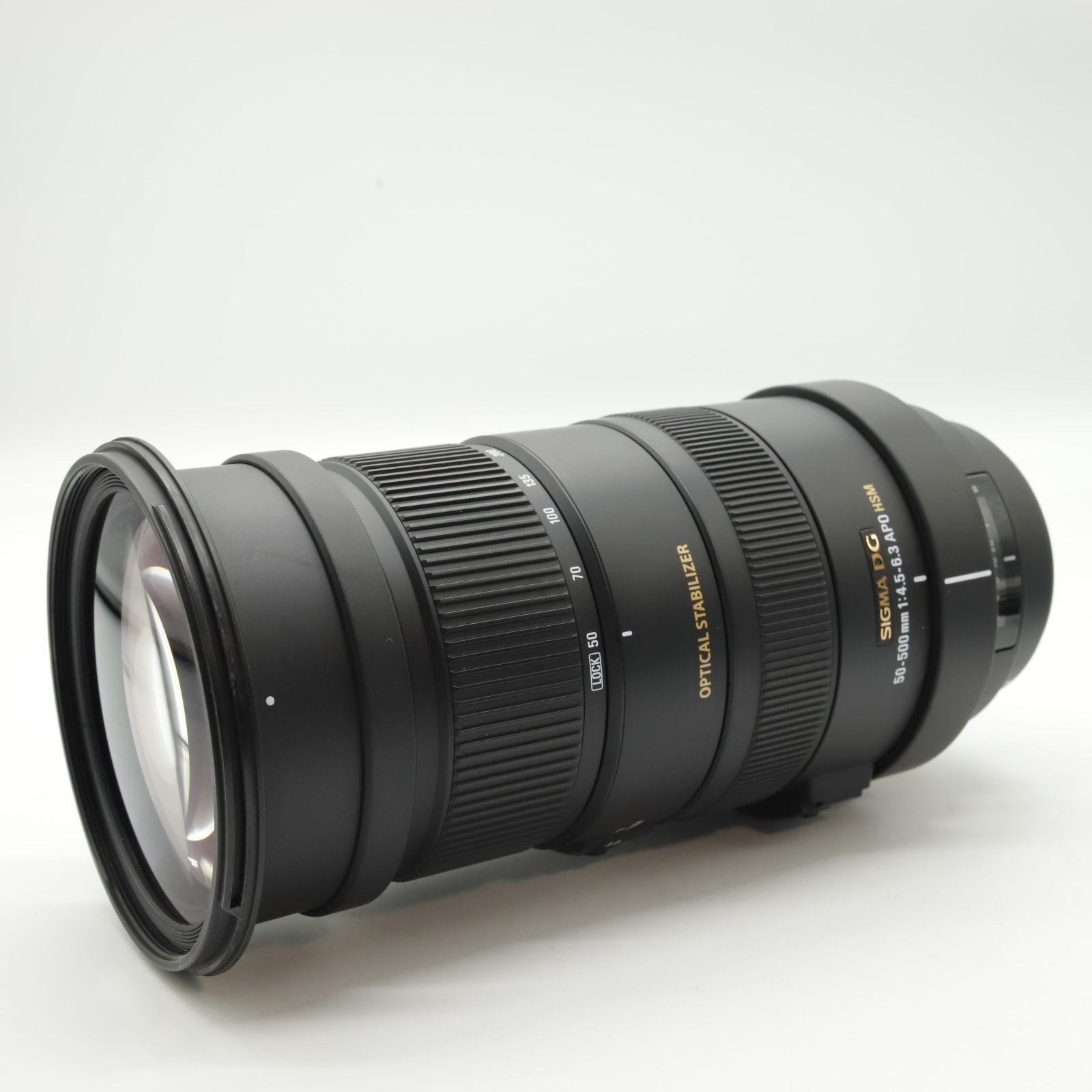 SIGMA DG 50-500mm 1:4.5-6.3 望遠ズームレンズ SIGMA APO 50-500mm F4.5-6.3 DG OS HSMレビューその1-外観編-