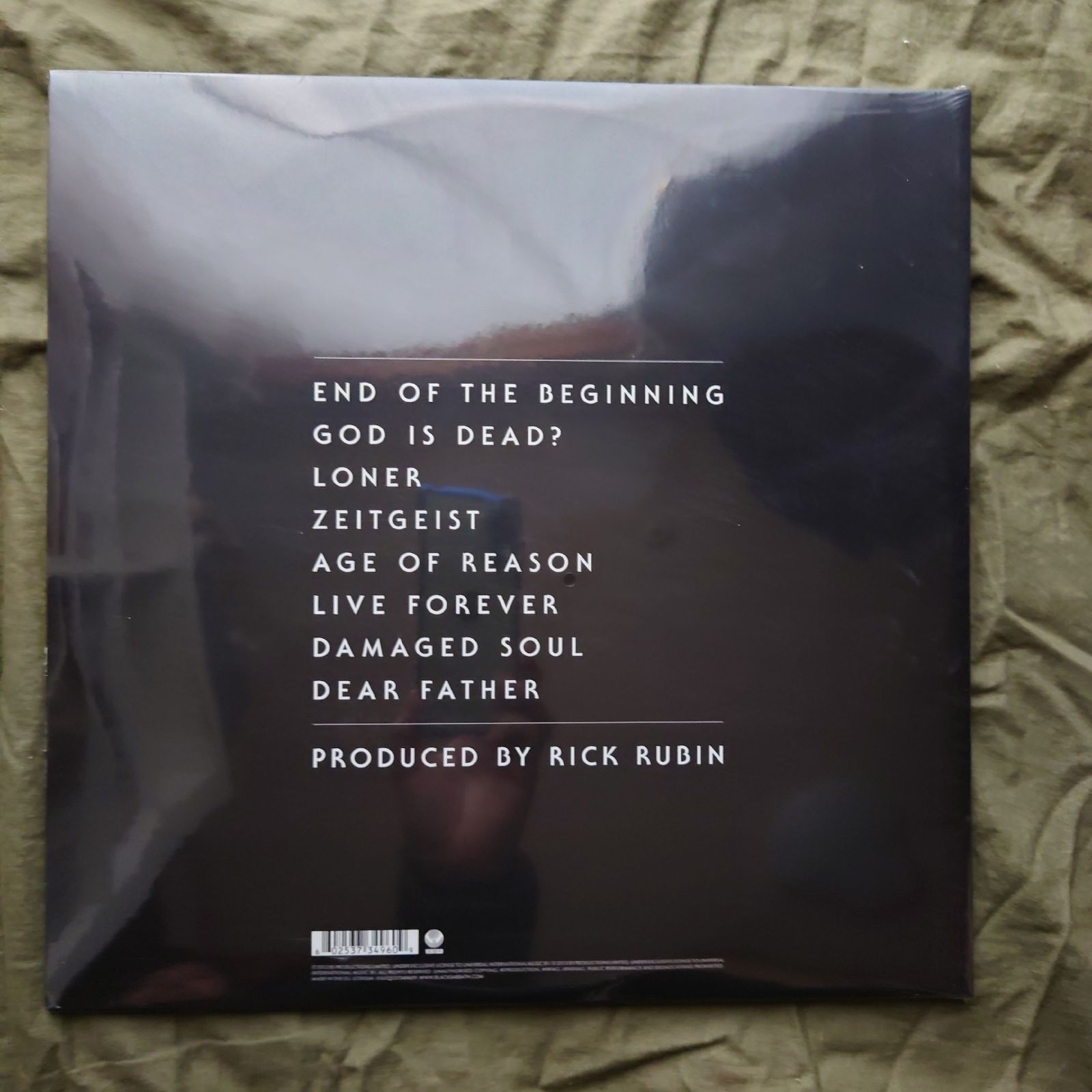 未開封新品 180g重量盤 2013年 欧州盤 ブラック・サバス Black Sabbath