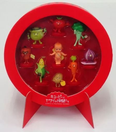 中古】フィギュア キューピーとヤサイな仲間たちフィギュアセット