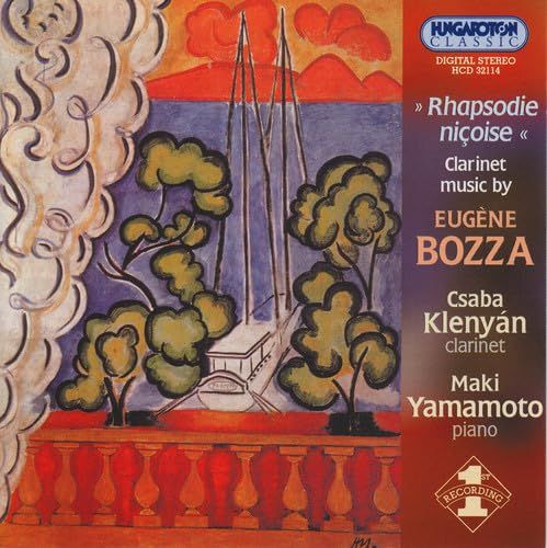 CD Rhapsodie Nicoise Music for Clarinet Csaba Kleny n