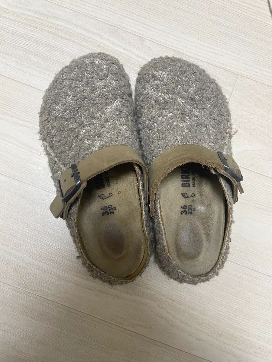 ビルケンシュトック ルートリー フリース ミュール ム スリッパ 230 36