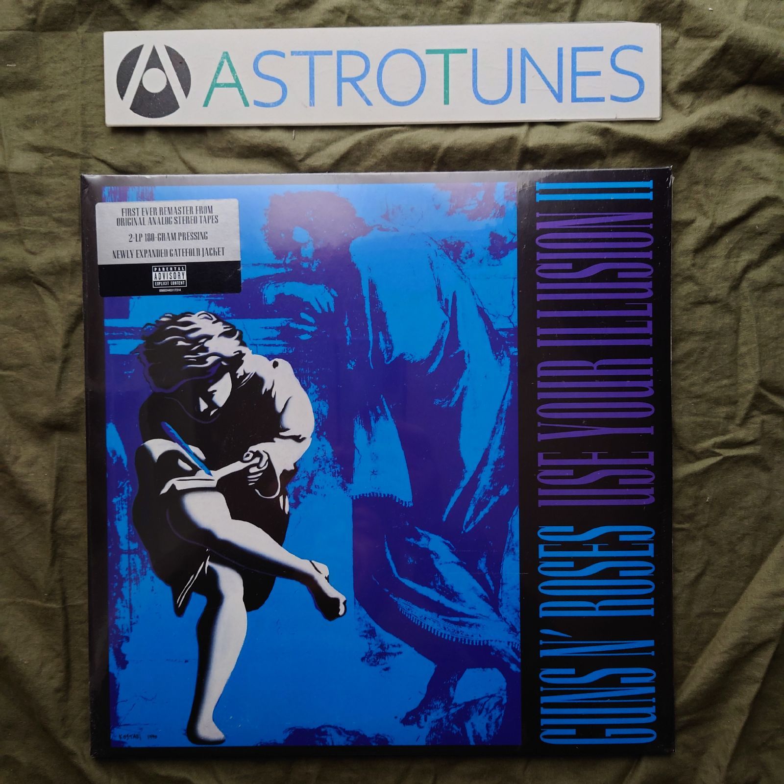 180 g重量盤 2025年 ドイツ盤 Guns N Roses 組LPレコード Use Your Illusion II Slash Izzy Stradlin ASTROTUNES