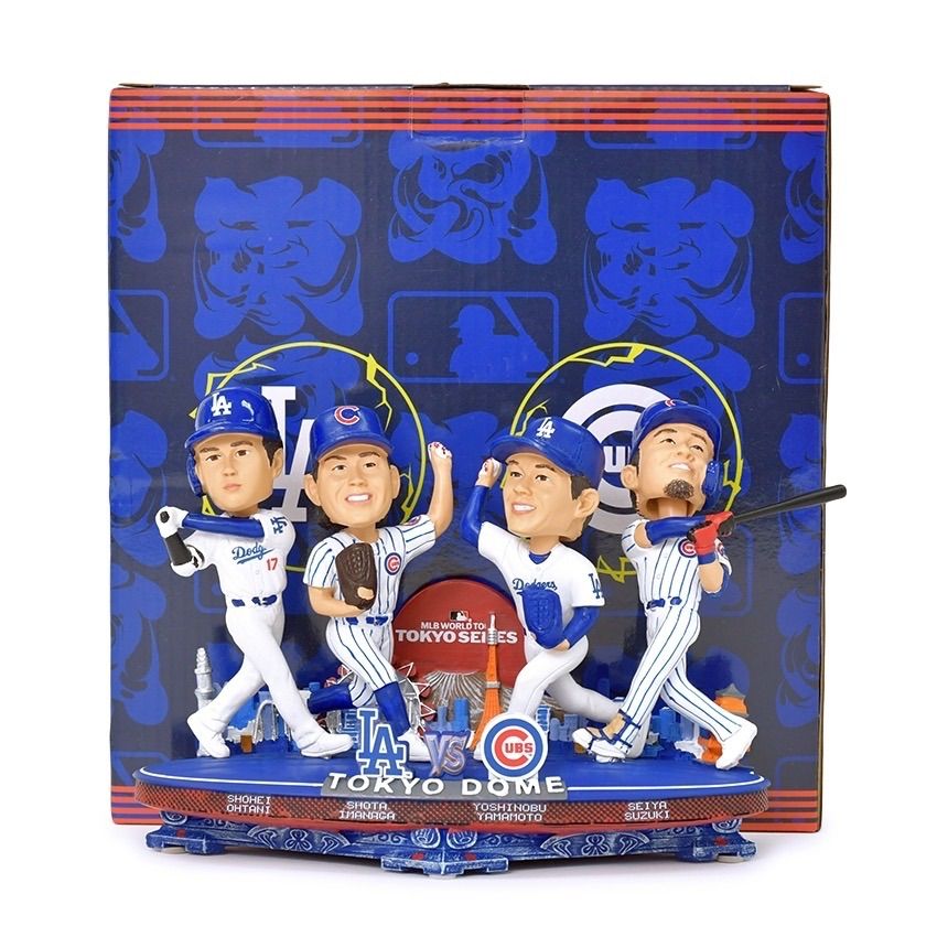 世界限定225個】4体セット 大谷翔平 山本由伸 今永昇太 鈴木誠也