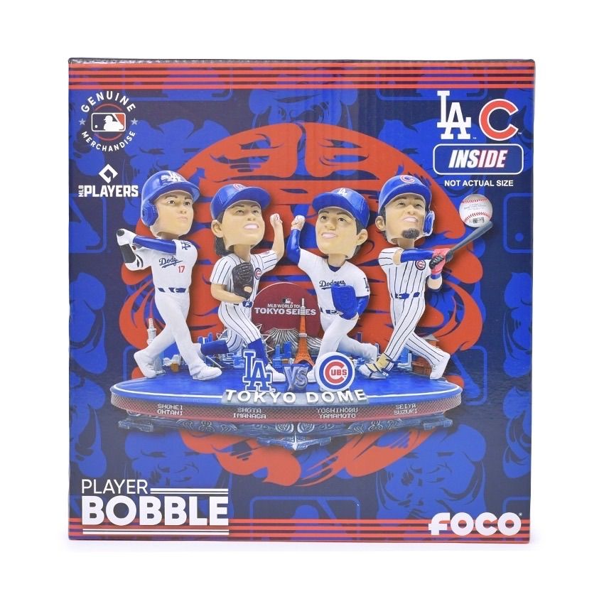 世界限定225個】4体セット 大谷翔平 山本由伸 今永昇太 鈴木誠也