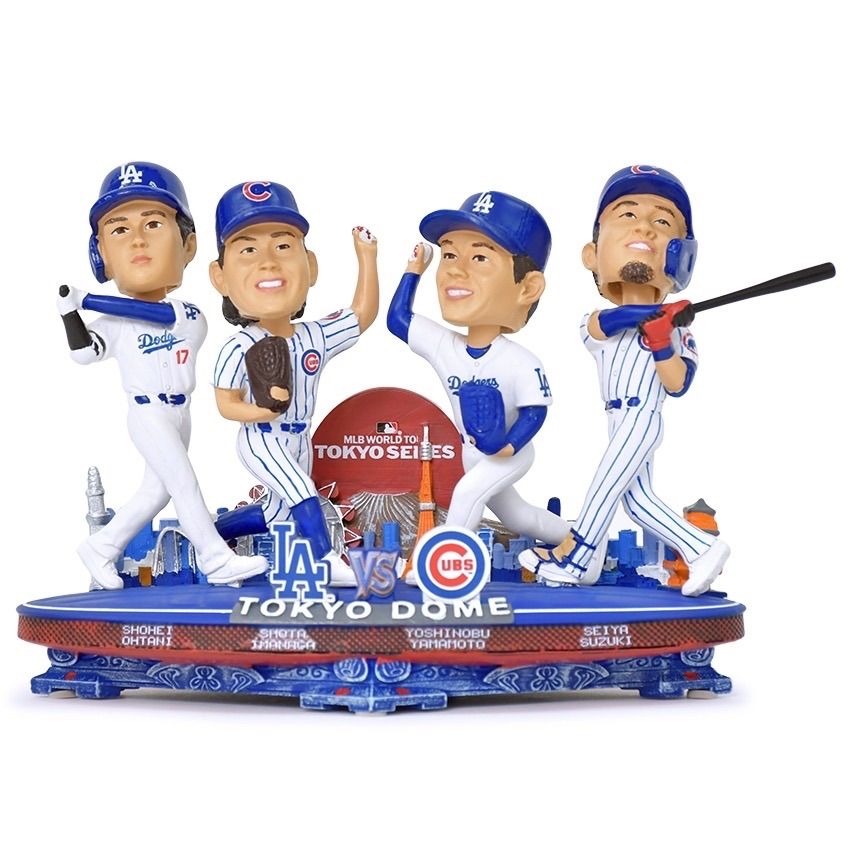 世界限定225個】4体セット 大谷翔平 山本由伸 今永昇太 鈴木誠也