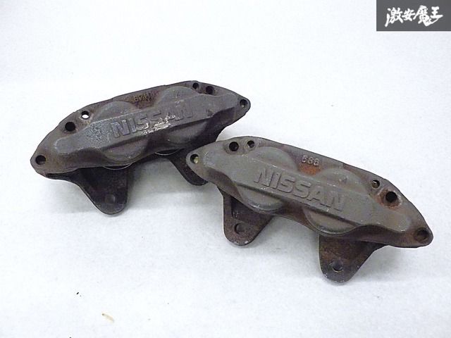 日産 S15用 未使用 ブレーキキャリパー左右セット シルビア S14 / S15 用 Z34/V36 フロントキャリパー取付キット