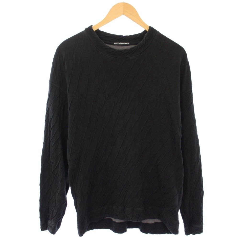 イッセイミヤケメン ISSEY MIYAKE MEN Tシャツ カットソー 長袖 クルー