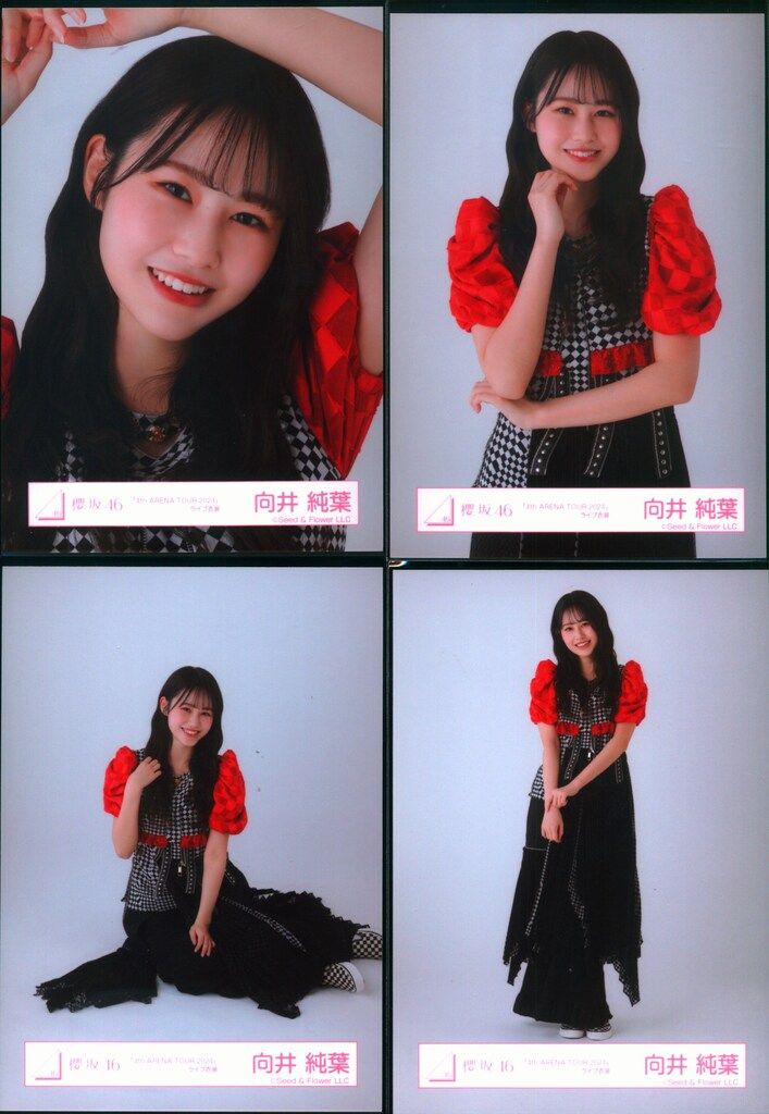 櫻坂46 三期生ライブ 向井純葉 「4th ARENA TOUR 2024」ライブ衣装