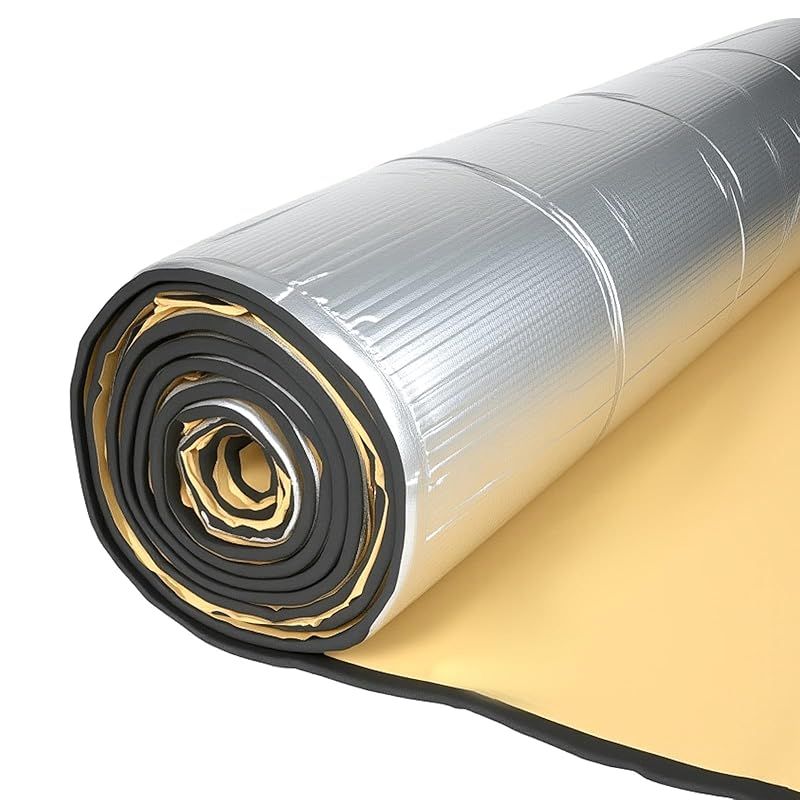 CARトップ掲載 断熱シート 車 断熱材 断熱マット 車用 防音 断熱 難燃性試験済み 厚さ5ｍｍ 1ｍ×10ｍ 1ｍ×5ｍ 1ｍ×3ｍ 1ｍ×2ｍ mugenbo 厚さ7ｍｍ