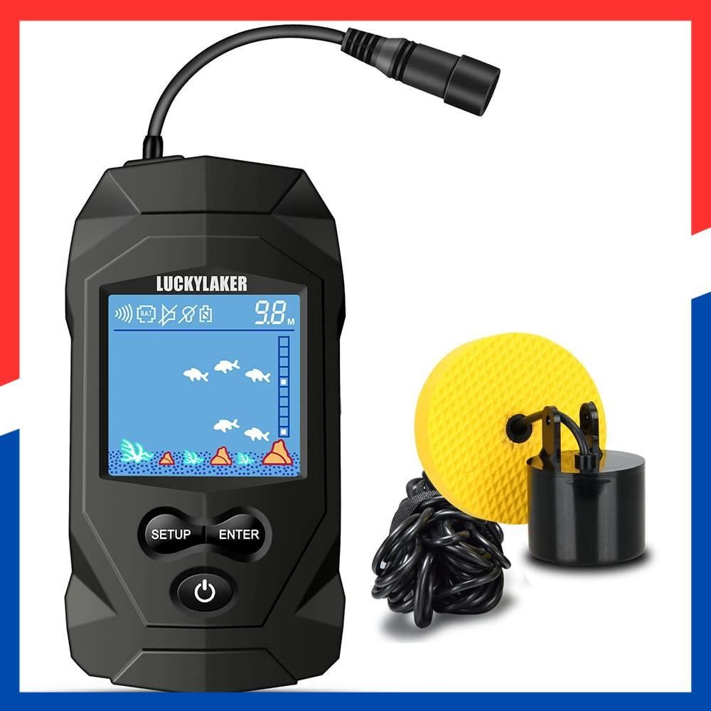 特価商品】ポータブル 魚探 魚群探知機 カヤック ぎょたん探知機 魚影
