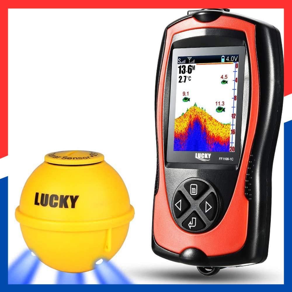 特価商品】日本語説明書付き 釣り ワカサギ バス 魚探 ポータブル 魚群