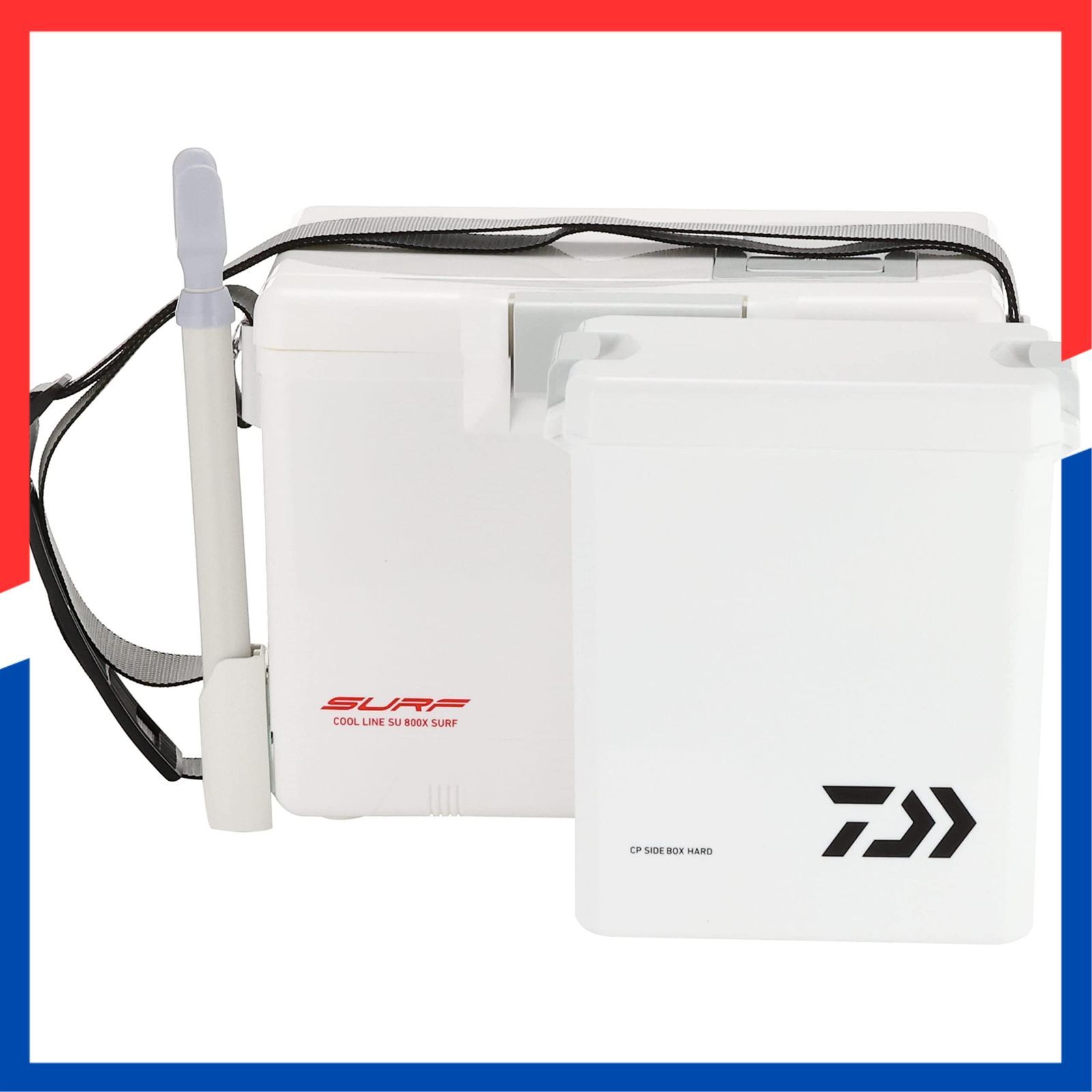 商品 ダイワ DAIWA クーラーボックス クールライン SURF S|SU 8リットル 投入口付 釣り