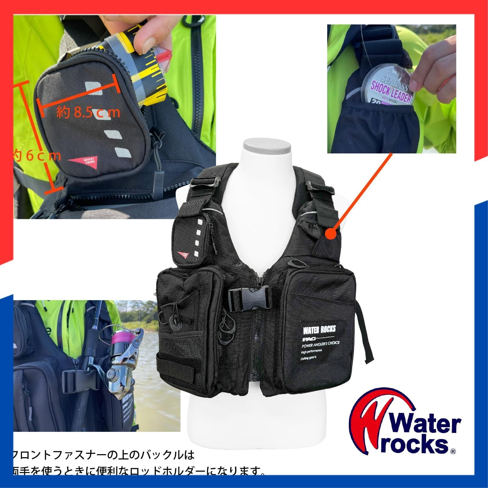 即日発送】WRLV-3137 ショートライフベスト Rocks(ウォーターロックス