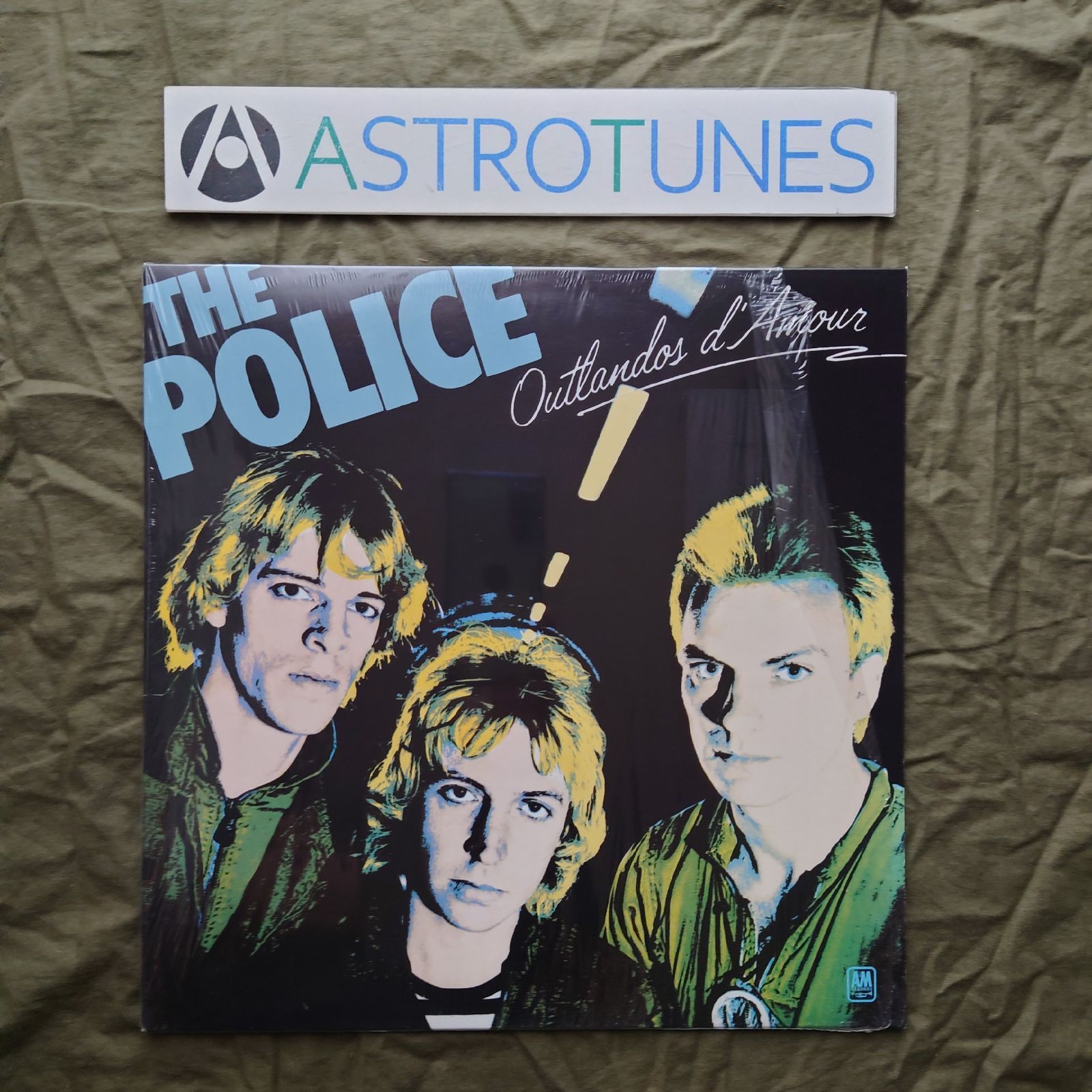 レコード 美盤 美ジャケ 180g重量盤 2009年 欧州盤 ポリス Police LP