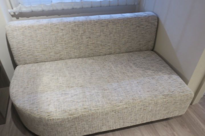 造作 ２Pソファー ファブリック W 1450 一部はがれ有り