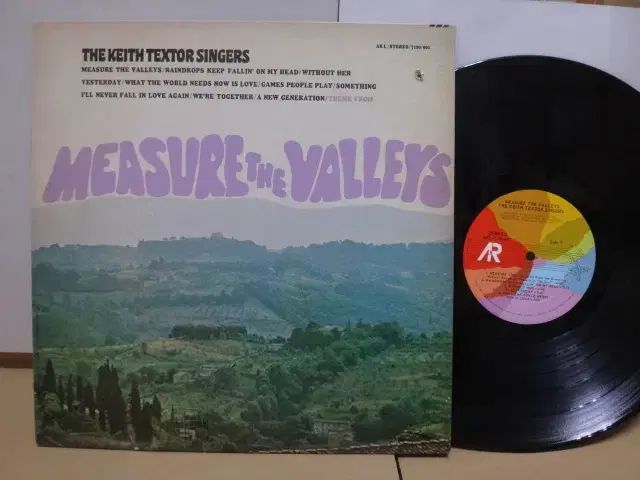 US LP Keith Textor Singers ー 1970 年 早い