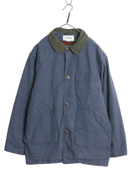 80s LL Beanライナー付ダック地ハンティングカバーオールジャケット お得なクーポン配布中!】 80s USA製 エルエルビーン ダック