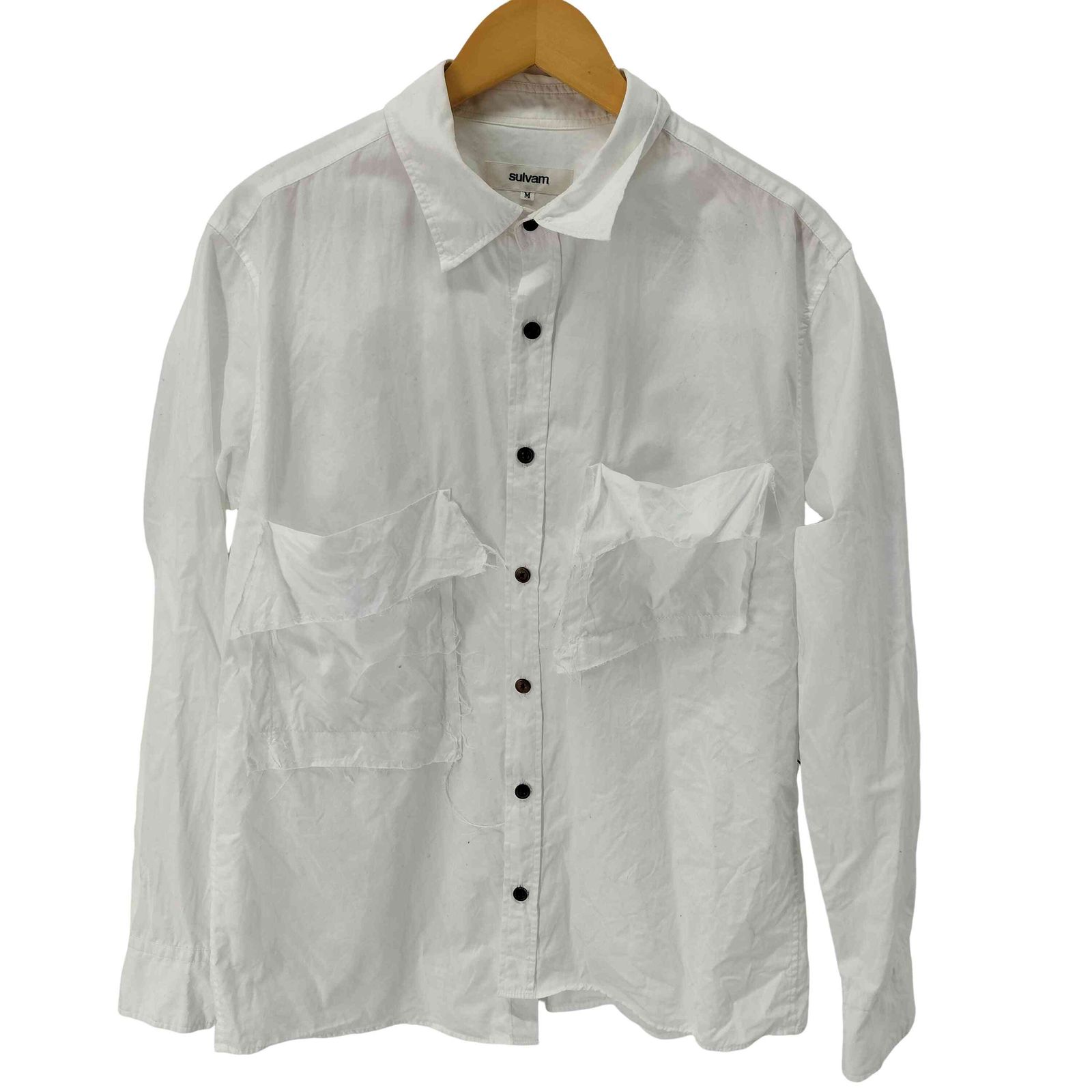 サルバム sulvam 25SS Shirt Color Pocket Shirt メンズ JPN：M - メルカリ