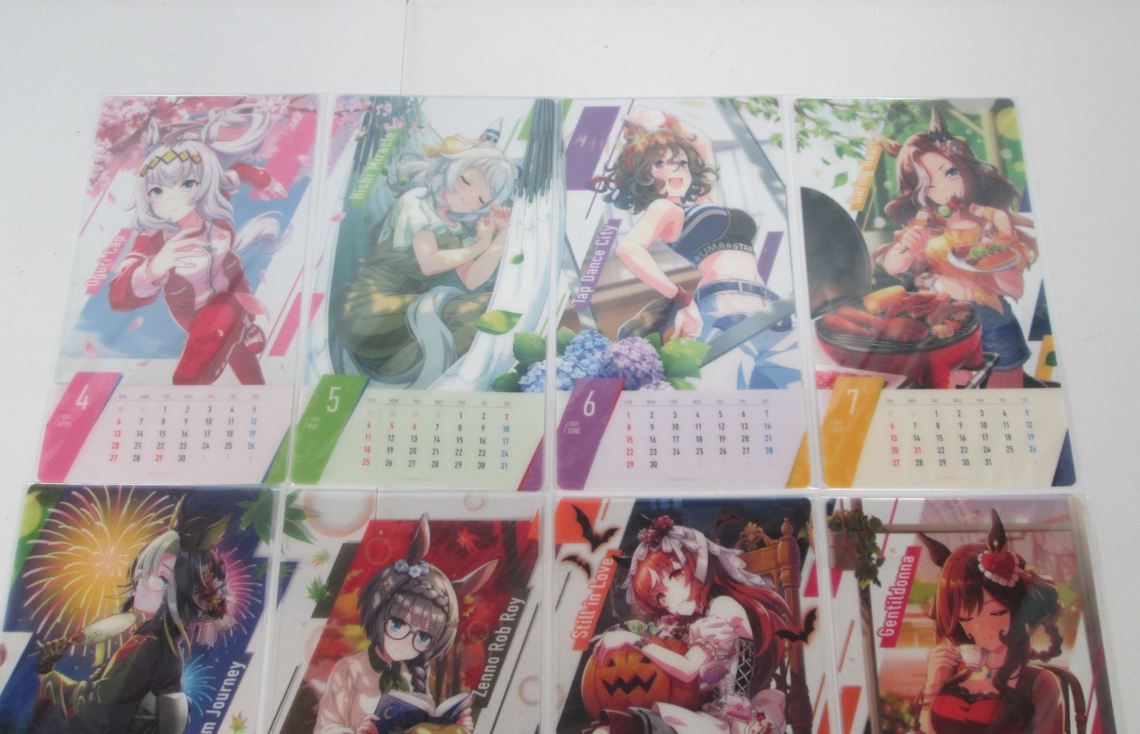 大清水41-1-0107 ウマ娘 プリティーダービー 卓上カレンダー