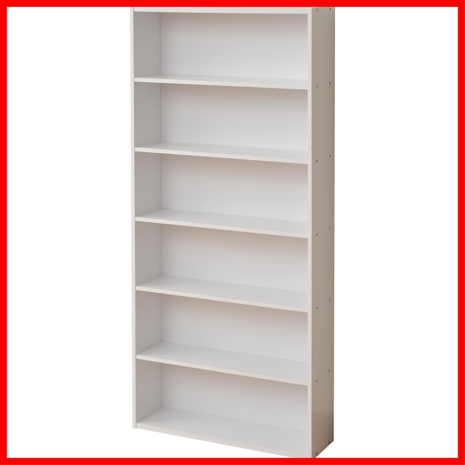 在庫処分 CMCR 1360 WH ホワイト コミック収納ラック6段 山善 YAMAZEN