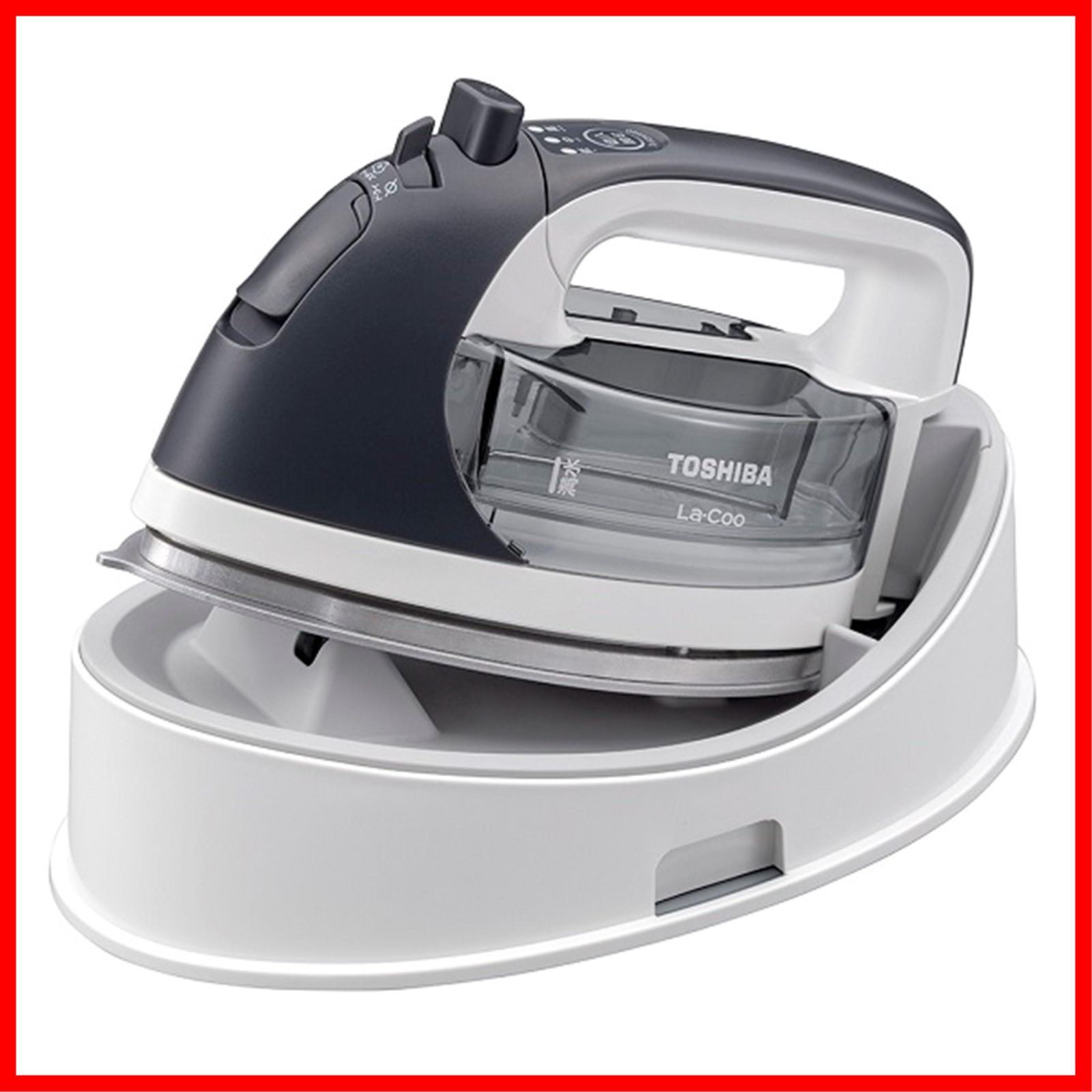 在庫処分 TA FDX 660 H コードレス 衣類スチーマー スチーム コンパクト アイロン TOSHIBA 東芝