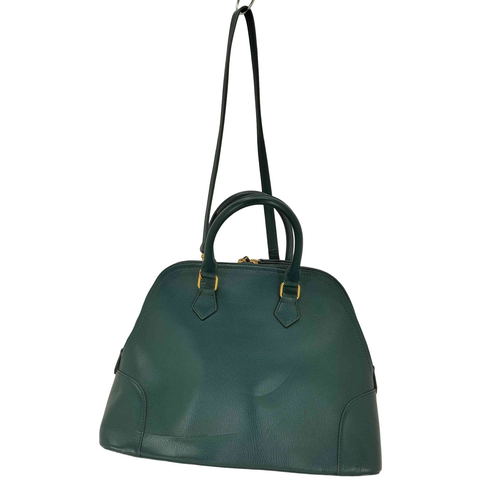 ミラオーウェン Mila Owen ステッチデザインミドルボストンバッグ