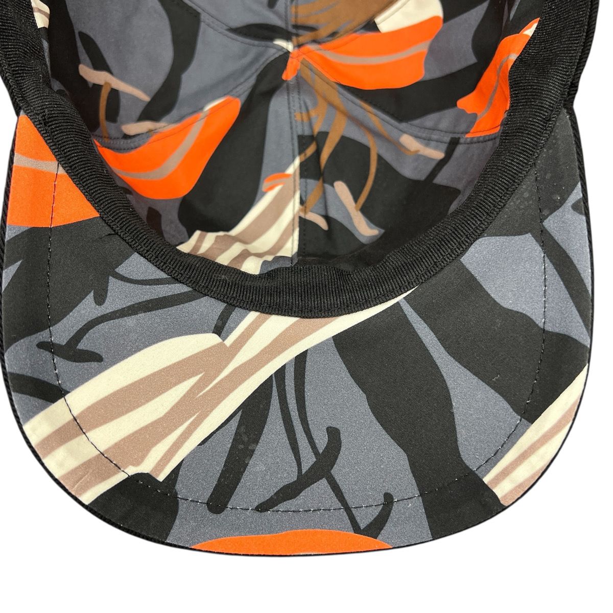  CHANEL シャネル ココマーク エンブロイダリー ベースボール キャップ ロゴ 刺繍 帽子 ブラック オレンジ Aランク 鑑定済 シャネルキャップ その他 キャップ