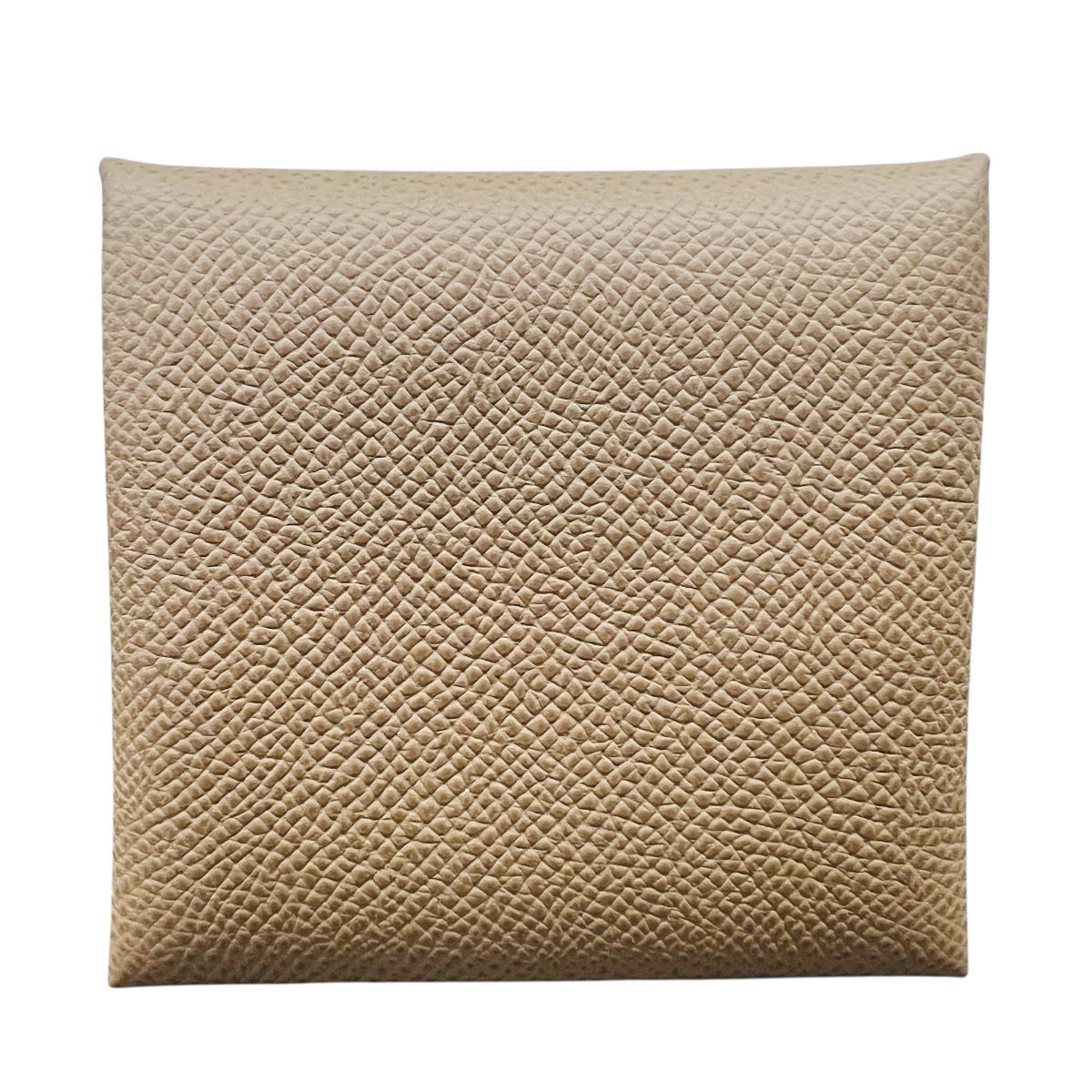 HERMES ♥品 エルメス バスティア ヴォーエプソン エトゥープ コインケース U刻印 2025年製造 レザー ベージュ き プレゼント ギフト 展示品 Sランク 鑑定済 エルメスコインケース