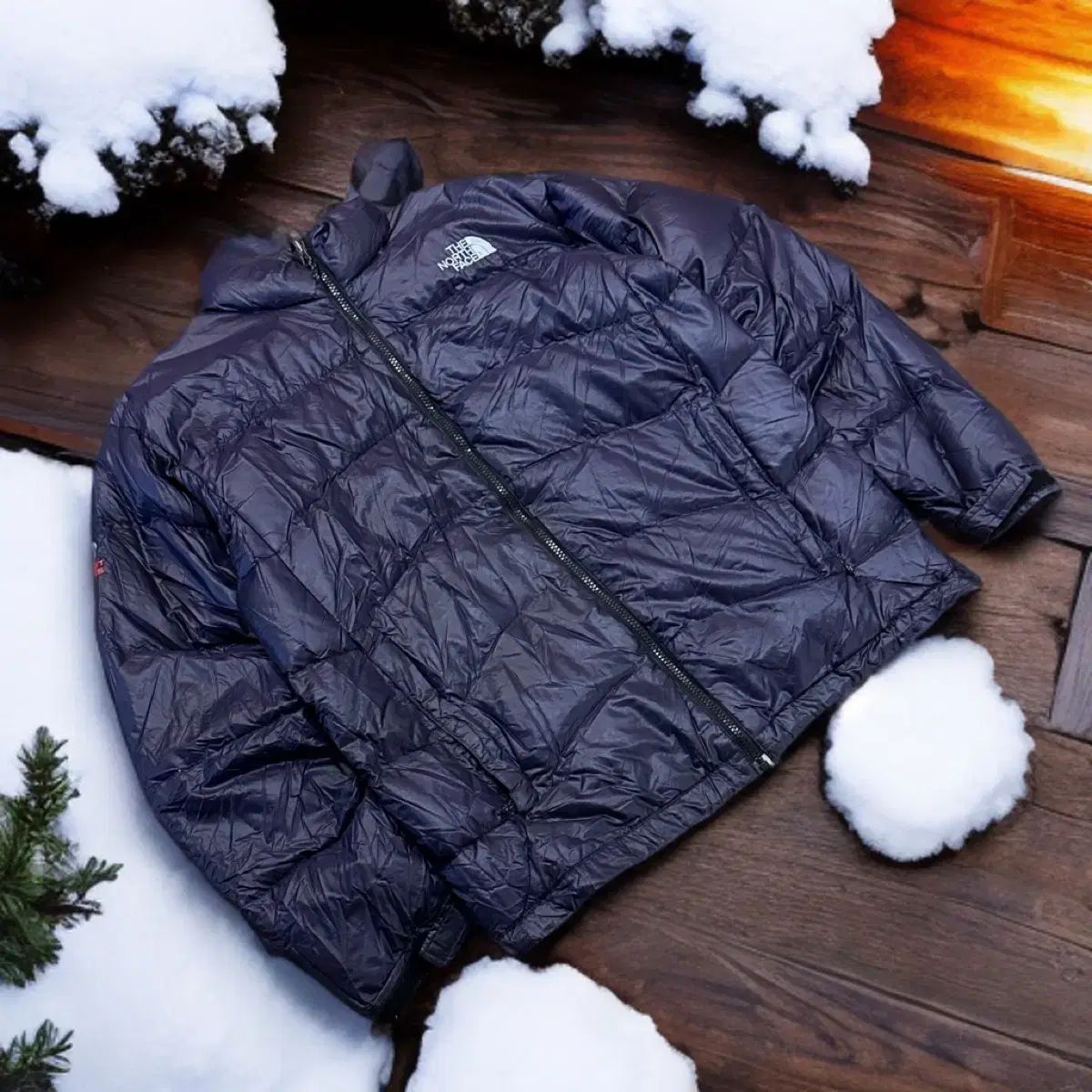 THE NORTH FACE ザノースフェイス アコンカグア ダウン PURPLE パープル L-XL